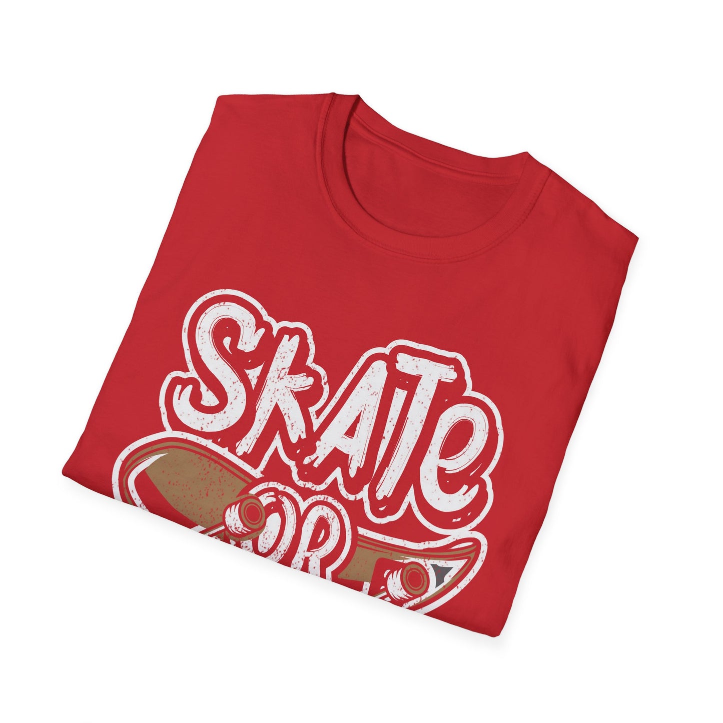 Skate Or Die Unisex Softstyle T-Shirt