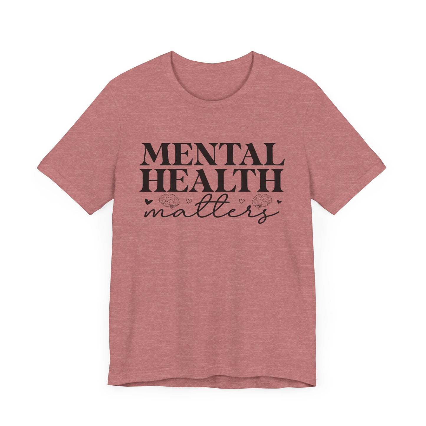 Mental health matters 2 Unisex Jersey Short Sleeve Tee