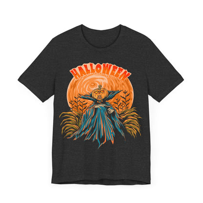 Halloween Headless Horseman Jersey unisex tee, Halloween Graphic Tee, Spooky Shirt, Trick or Treat Tee, Halloween Costume, Festive Gift