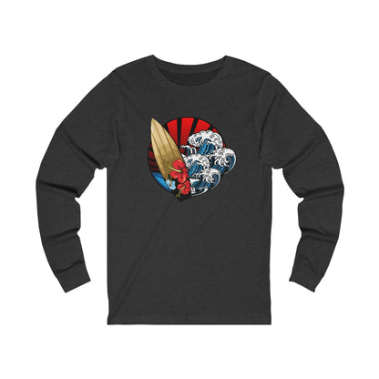 Surf Waves Long Sleeve Tee