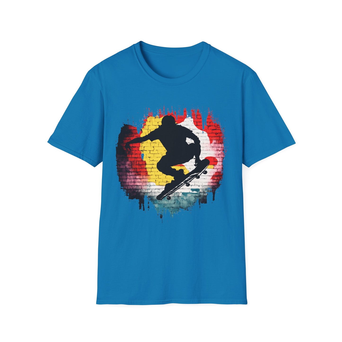 Graffiti Skate Unisex Softstyle T-Shirt