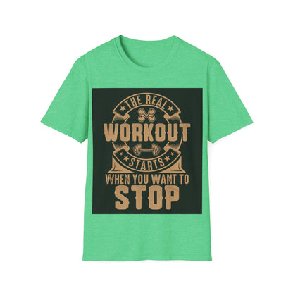 The Real Workout Unisex Softstyle T-Shirt