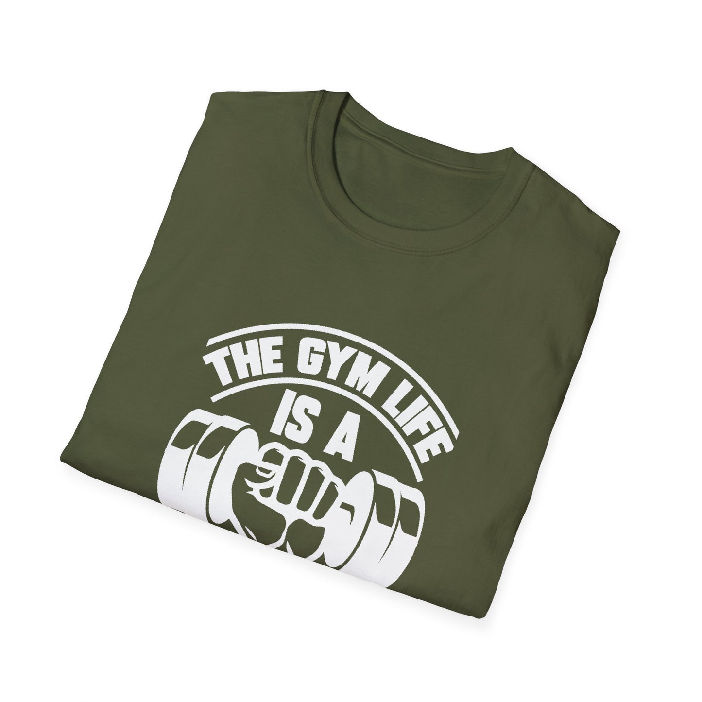 Gym Life Unisex Softstyle T-Shirt