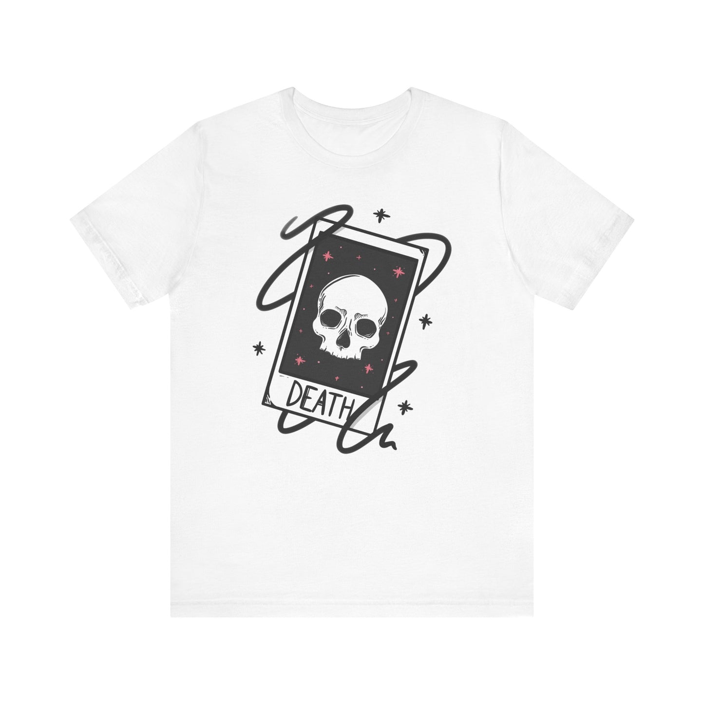 Death Tarot Card Unisex Jersey Short Sleeve Tee