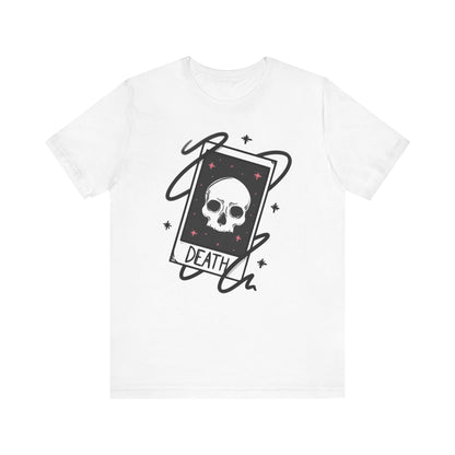 Death Tarot Card Unisex Jersey Short Sleeve Tee