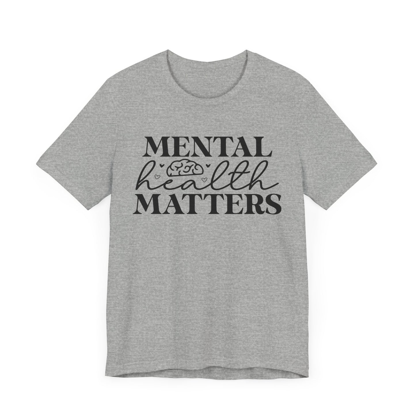 Mental health matters Unisex Jersey Short Sleeve Tee