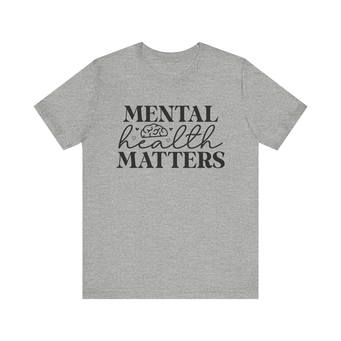Mental health matters Unisex Jersey Short Sleeve Tee