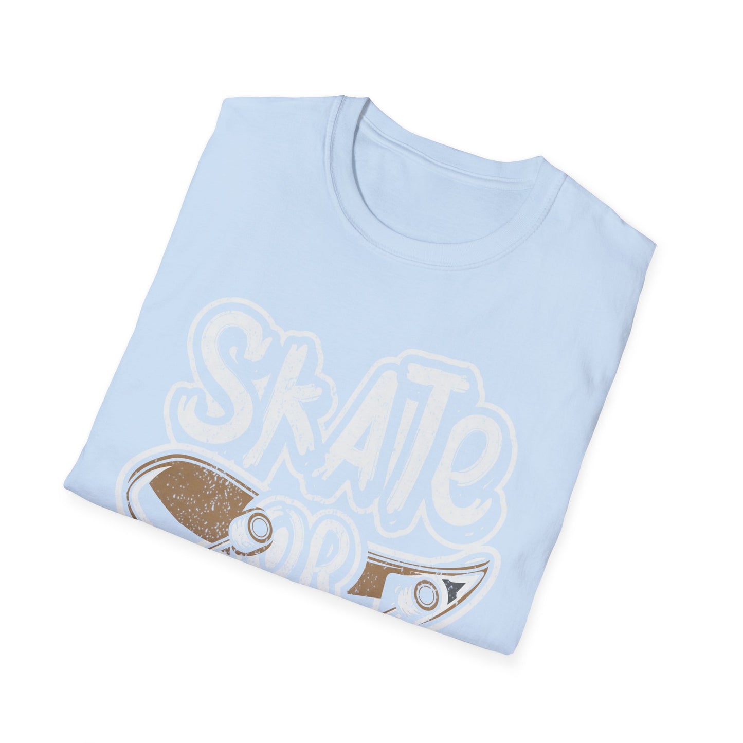 Skate Or Die Unisex Softstyle T-Shirt