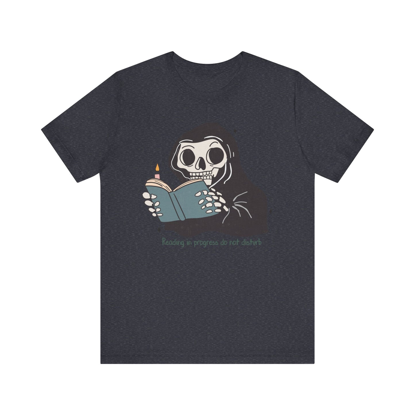 Reading in progress, do not disturb Unisex Jersey Short Sleeve Tee
