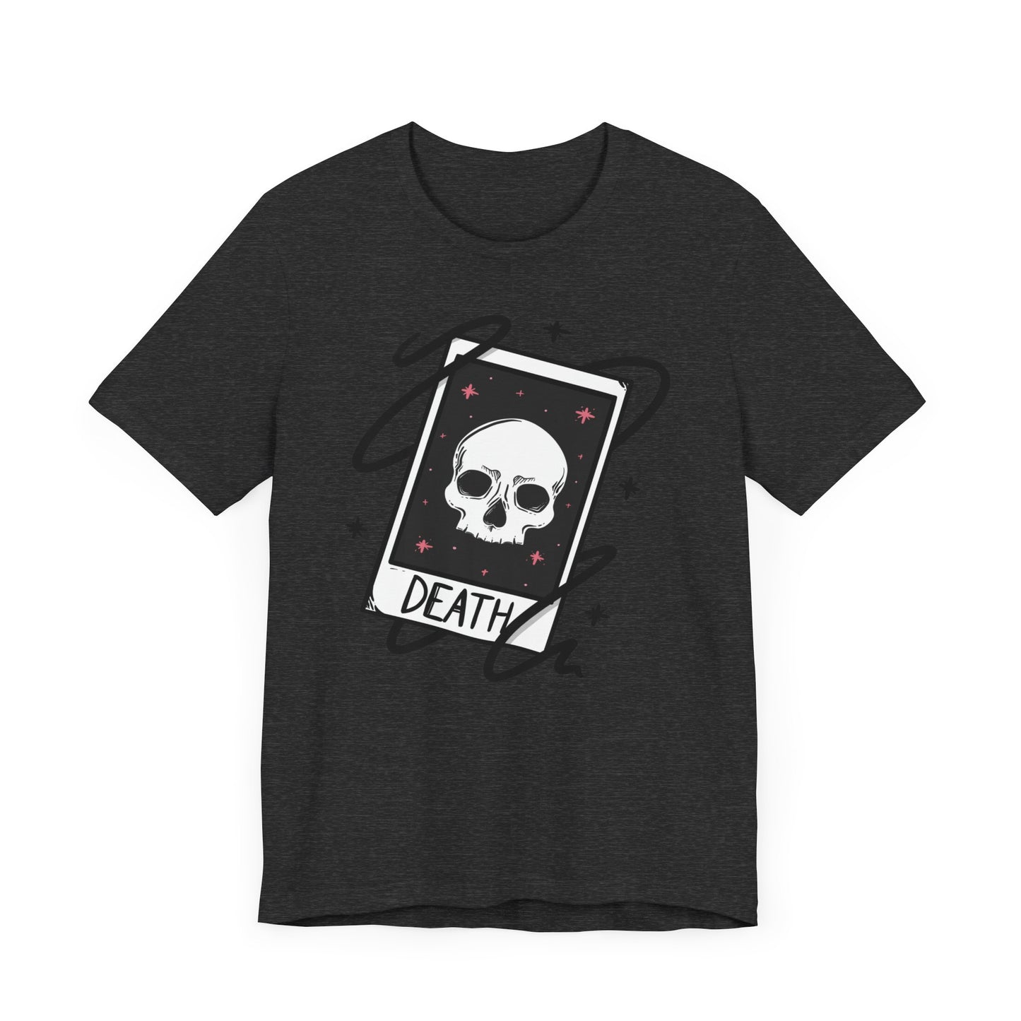 Death Tarot Card Unisex Jersey Short Sleeve Tee