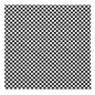 Black and White Checkerboard Bandana