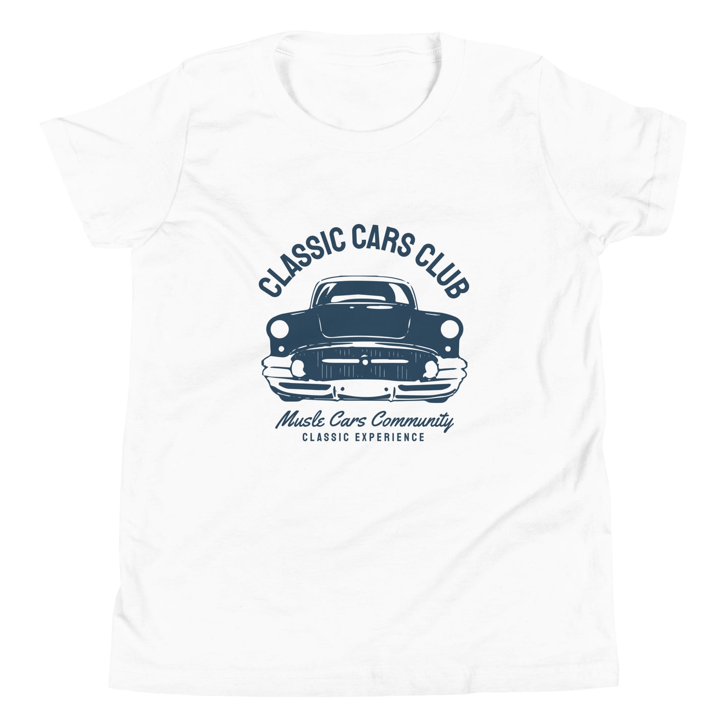 Classic Cars Club Youth Short Sleeve T-Shirt
